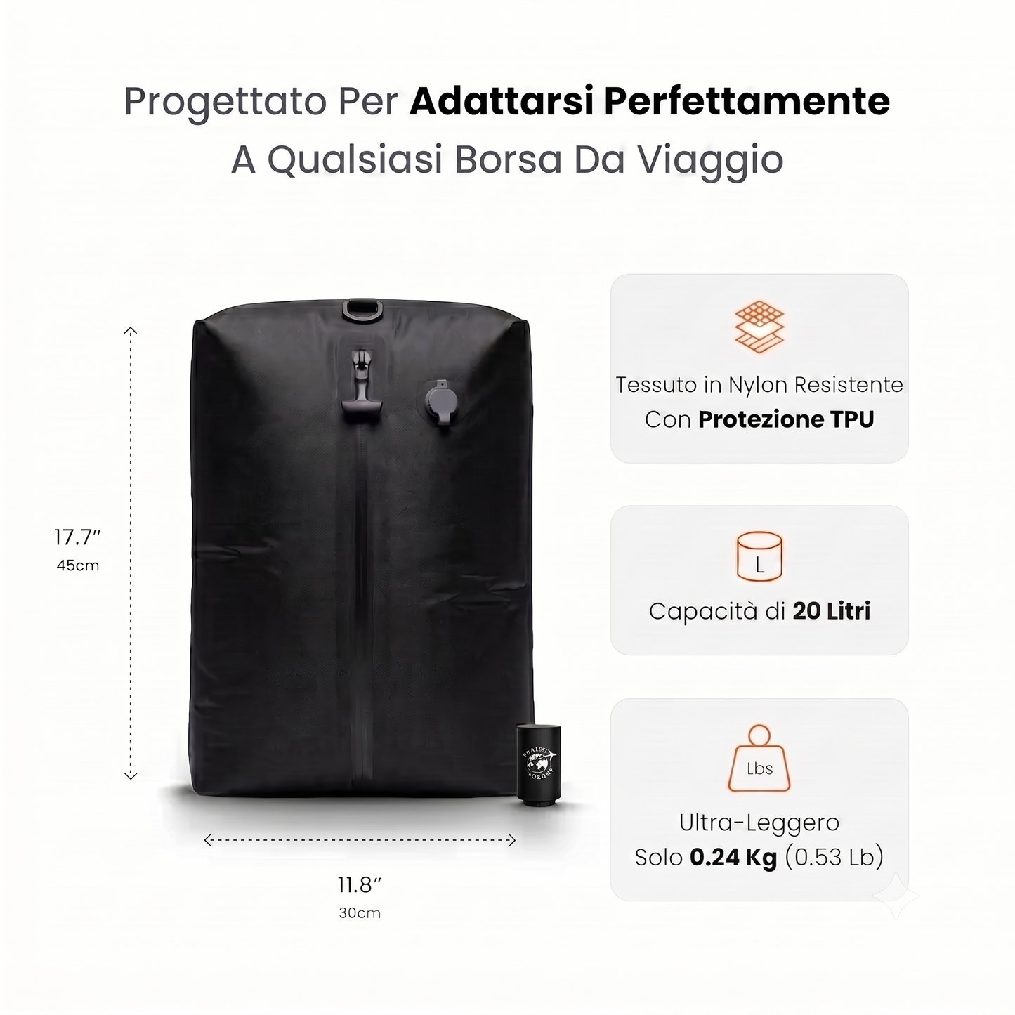 SpaceTrunk Ultra + Kit Air-Pump incluso