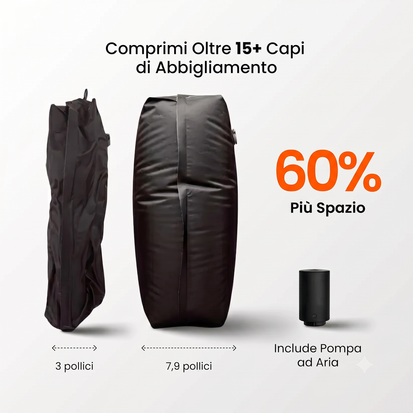 SpaceTrunk Ultra + Kit Air-Pump incluso