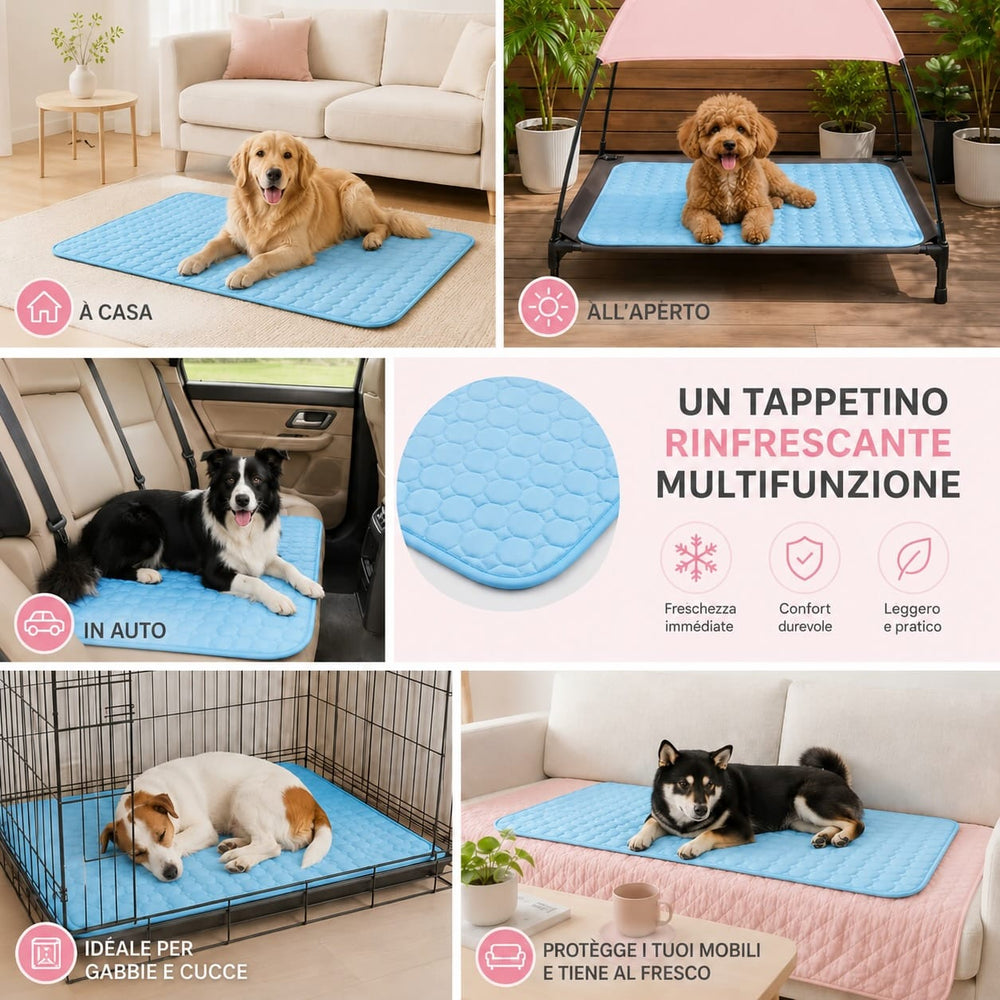 Tappetino Refrigerante per cani e gatti