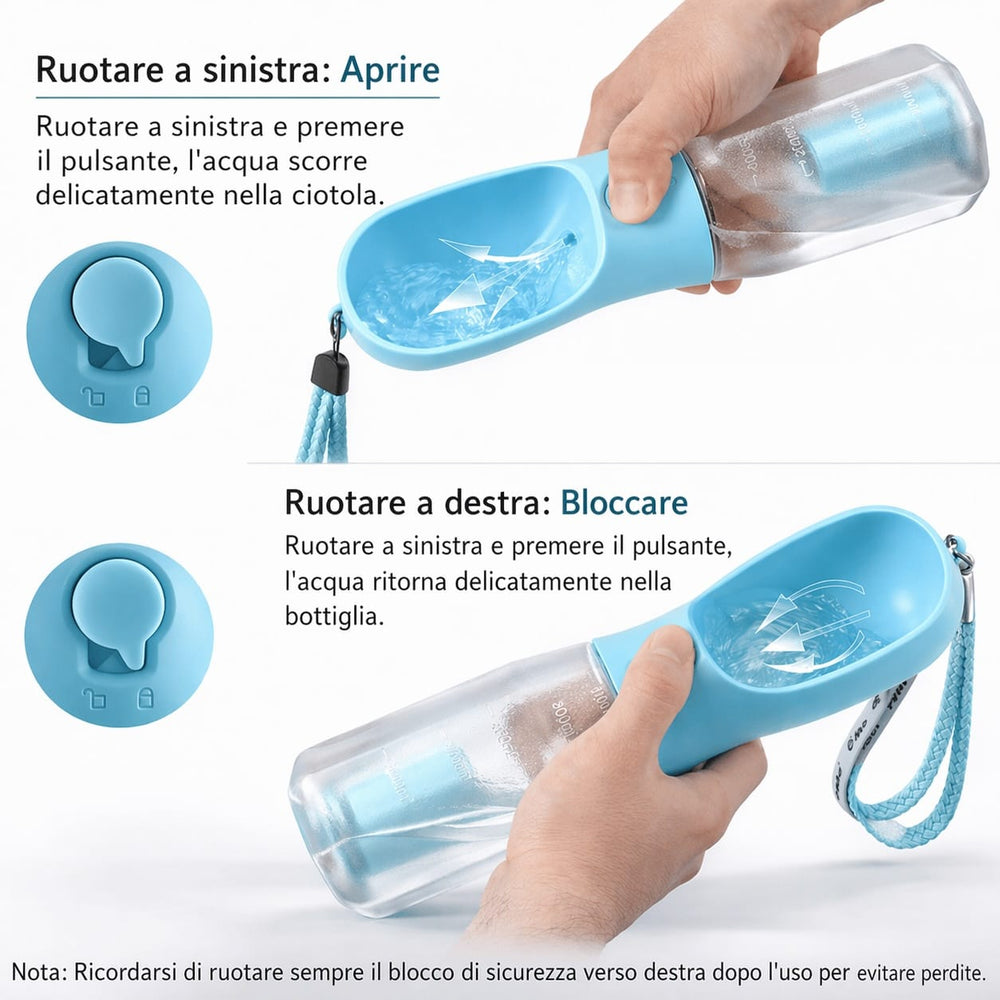 Borraccia 3 in 1