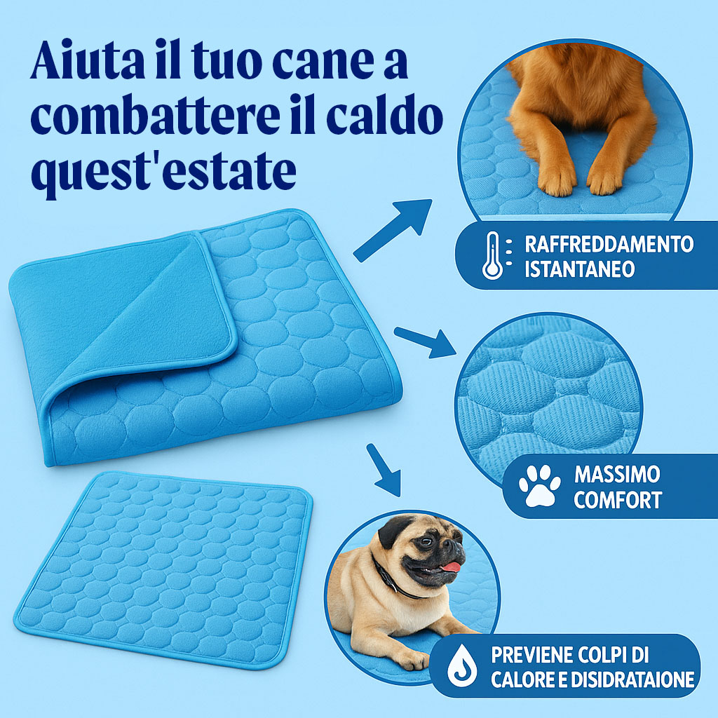 Tappetino Refrigerante per cani e gatti